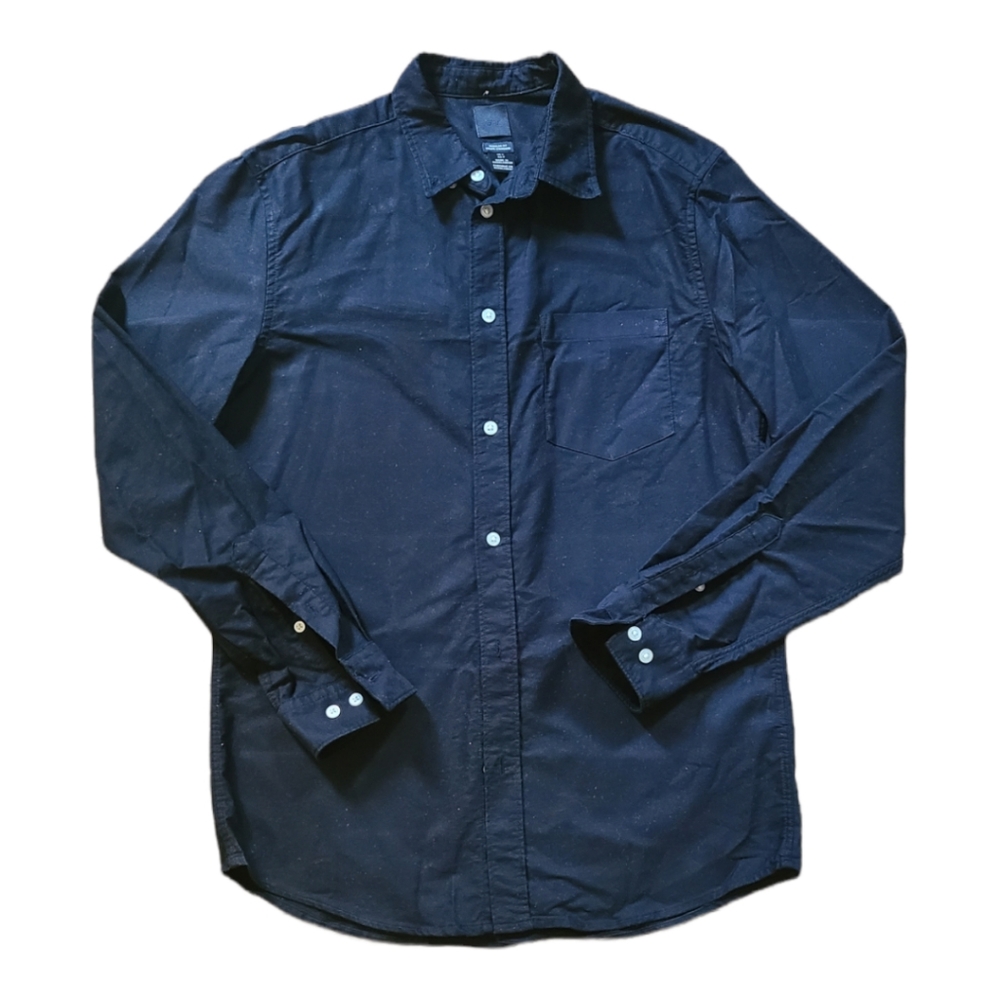 H&M Black Button Down